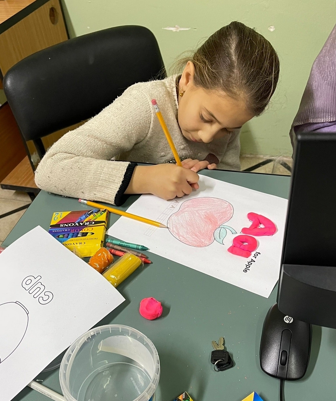 Educational meetings series for sick children- Nablus.