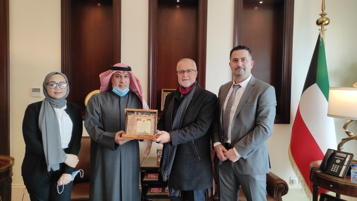 أصدقاء مرضى الثلاسيميا تهنئ دولة الكويت بالأعياد الوطنية في سفارتها في عمان