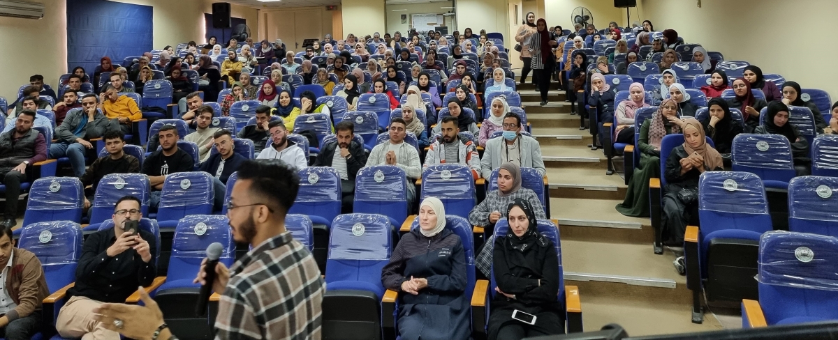 بالتعاون مع جامعة الخليل ، تنفيذ ورشة عمل تثقيفية حول الثلاسيميا