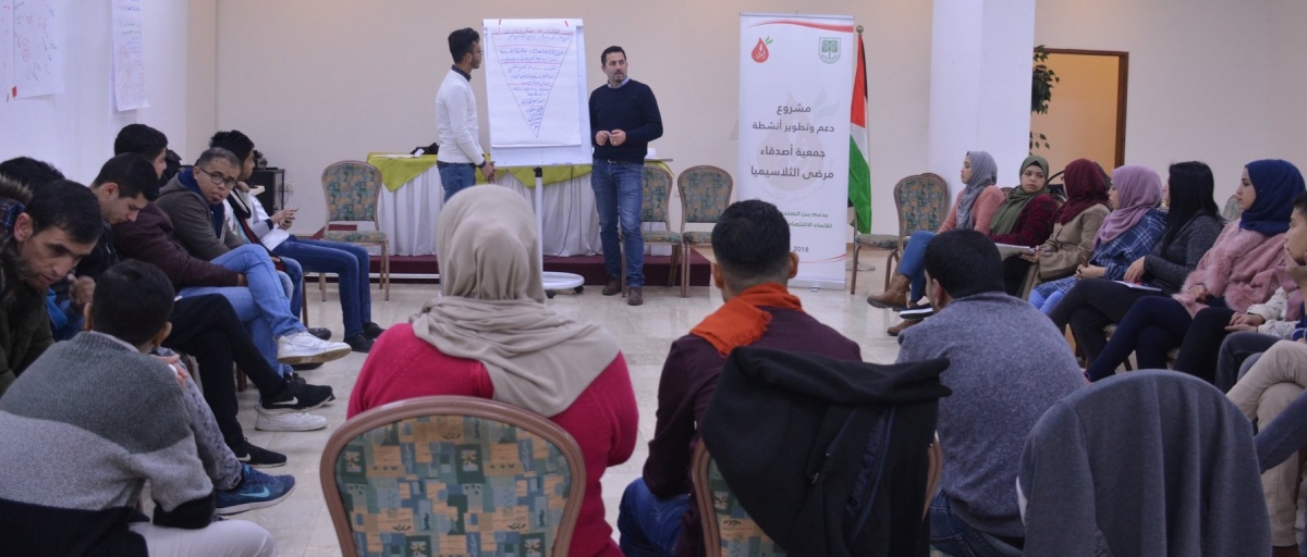 Training educated patients in the West Bank and Gaza Strip