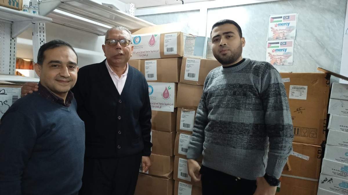 بدعمٍ من الهلال الأحمر الكويتي 