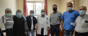 جمعية اصدقاء مرضى الثلاسيميا تزور الوحدة العلاجية في مستشفى ثابت ثابت 