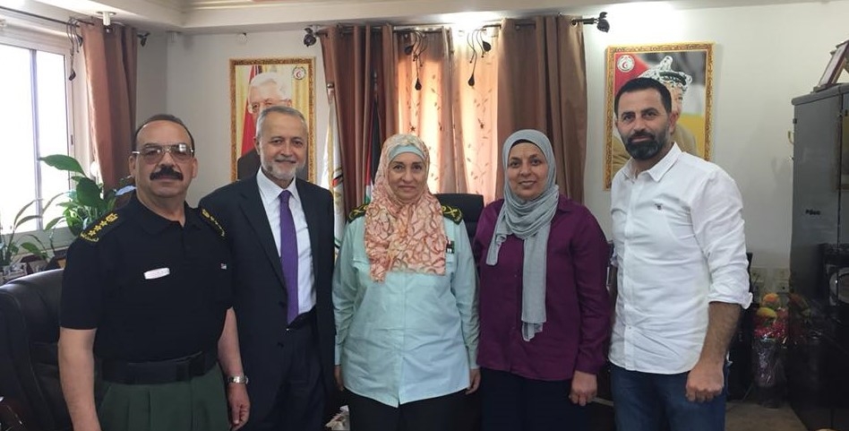  Visited Major General Maysoun Al-Banna Director of Millitary Medical Services