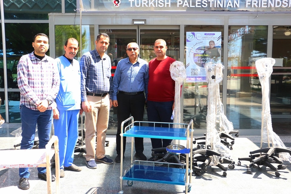 Urgent donation for Thalassemia unit delivered  to Turkish Friendship Hospital