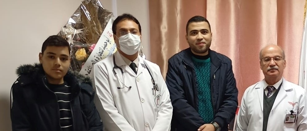 جمعية اصدقاء مرضى الثلاسيميا تجتمع مع مدير المستشفى التركي في غزة